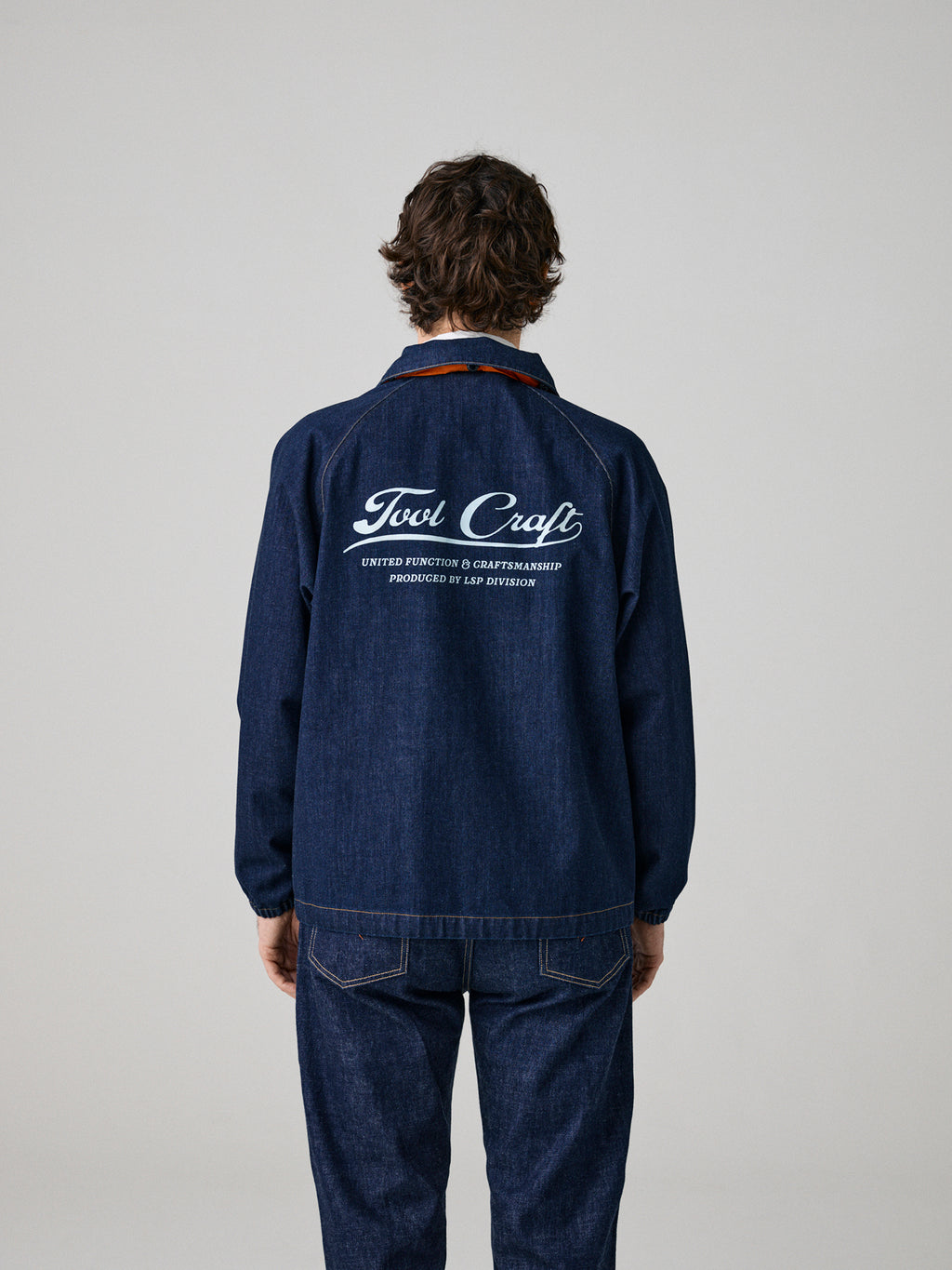 DENIM COACH JACKET
