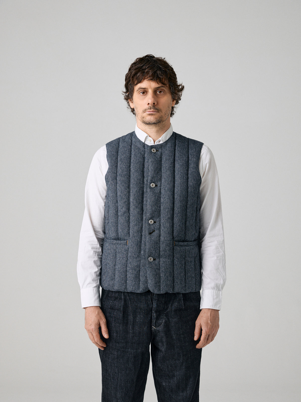DOWN MIDDLER GILET