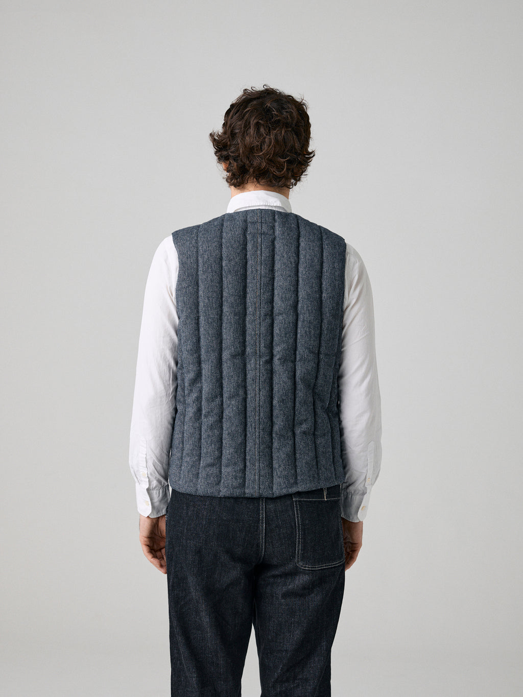 DOWN MIDDLER GILET