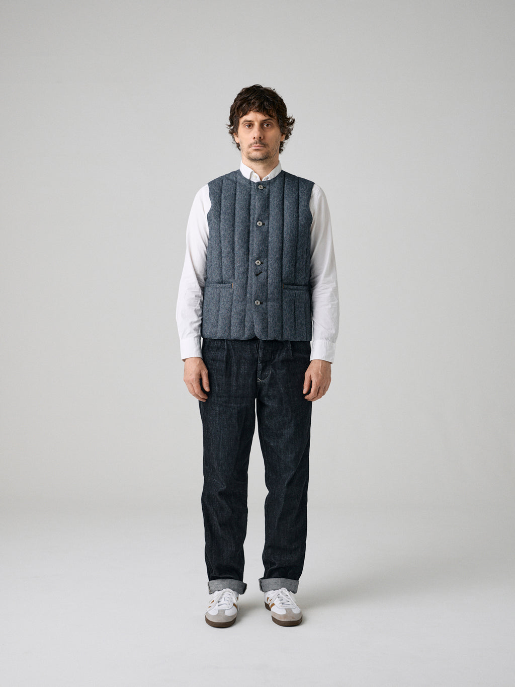 DOWN MIDDLER GILET