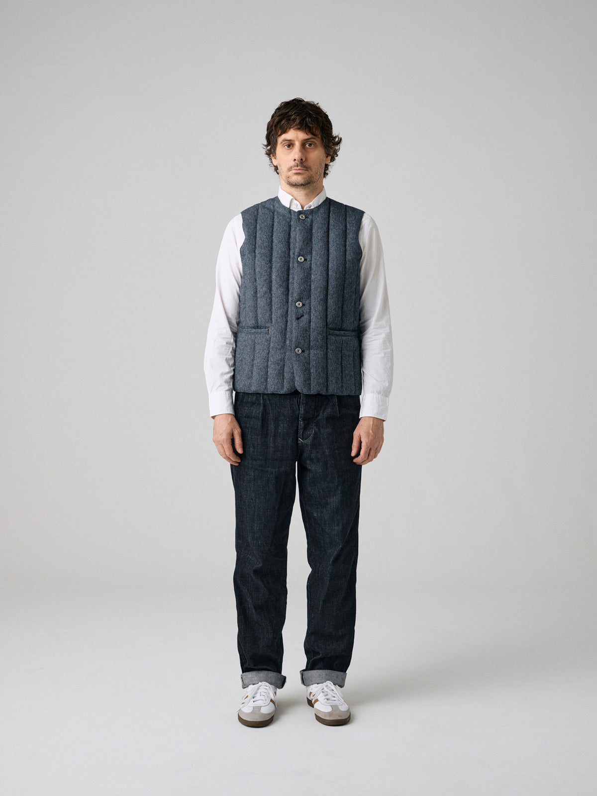 DOWN MIDDLER GILET