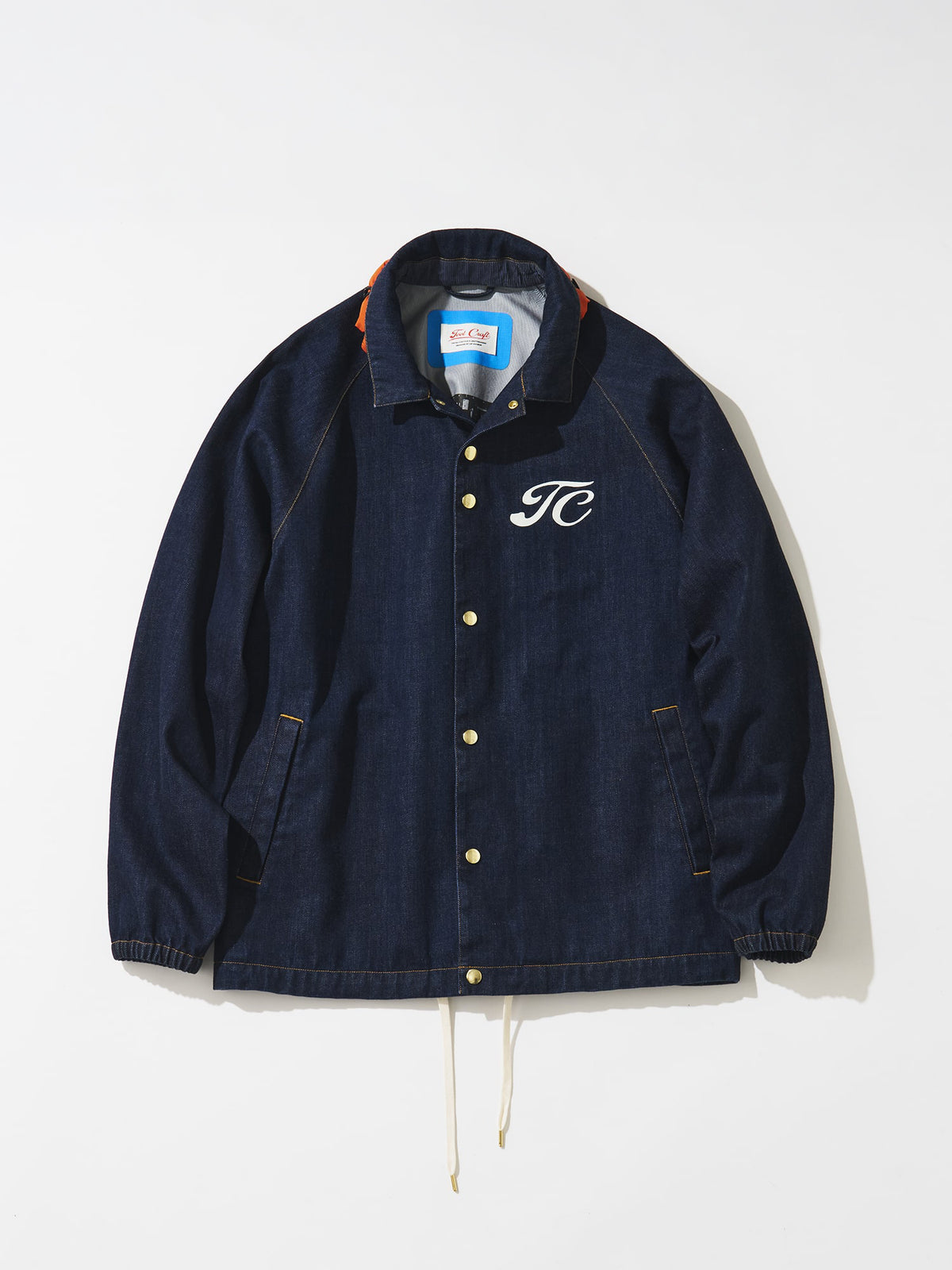 DENIM COACH JACKET