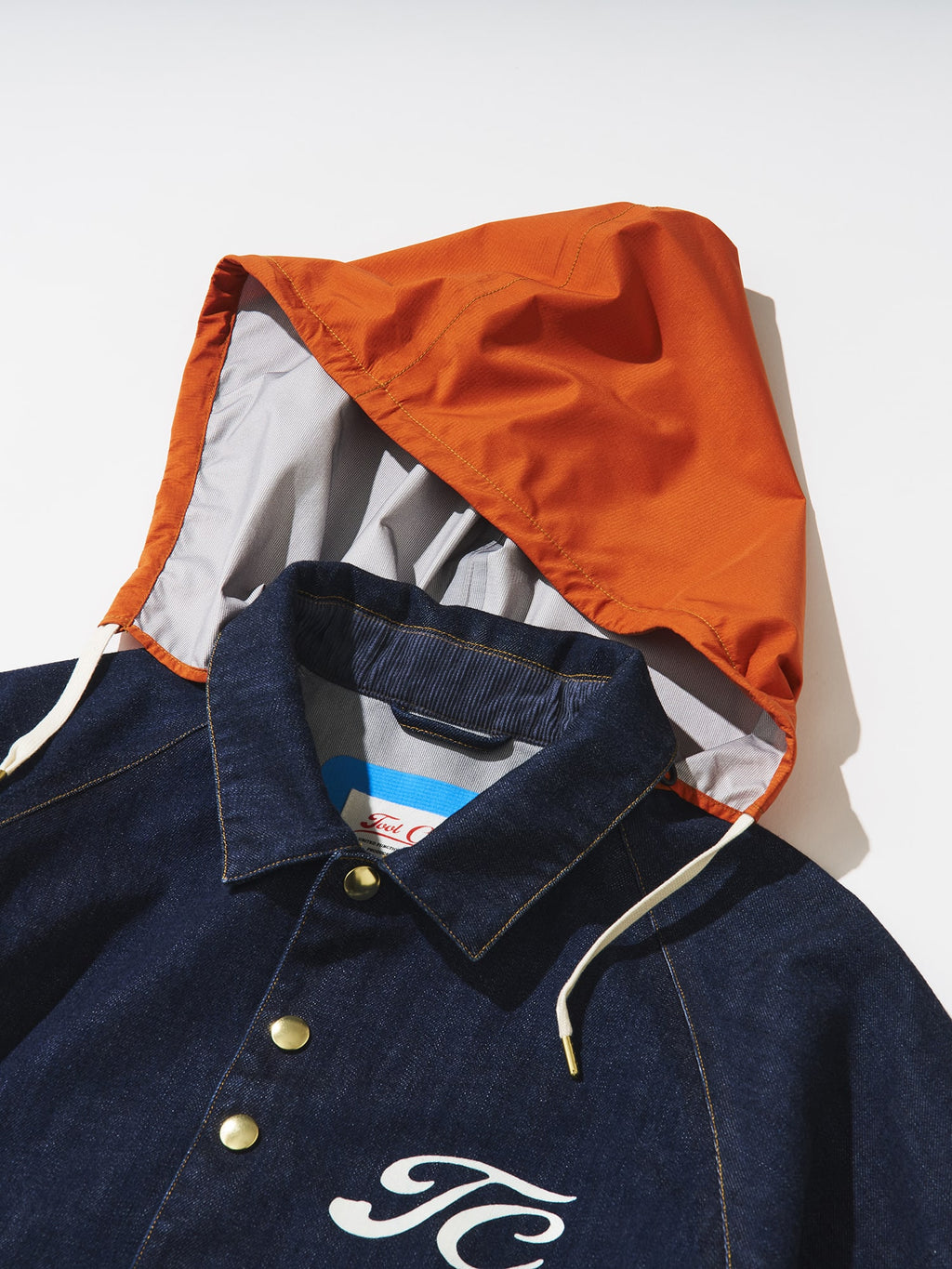 DENIM COACH JACKET