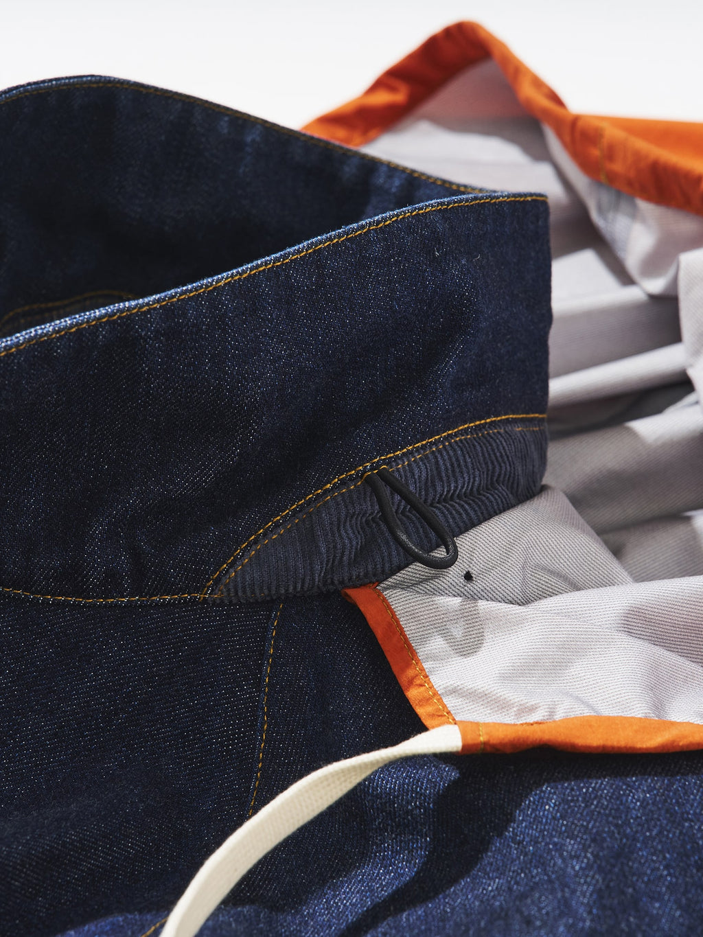 DENIM COACH JACKET