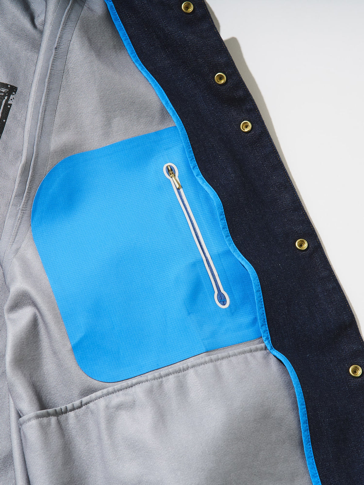 DENIM COACH JACKET